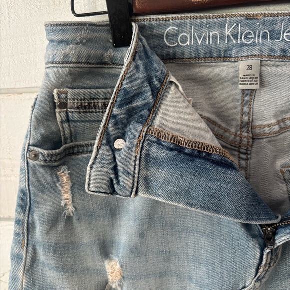 Calvin Klein Jeans Blue Casual Pencil Skirt in size 28 waist . Great condition! - Picture 7 of 15